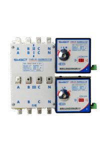 miniature circuit breaker installed in electrical distribution board