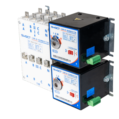 WGQ1(AX1)100a/4p Dual Power Transfer Switch