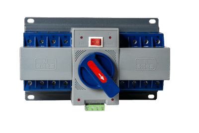 low voltage circuit breaker installed in industrial electrical panel