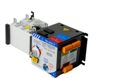 thermal magnetic MCCB installed in industrial electrical panel