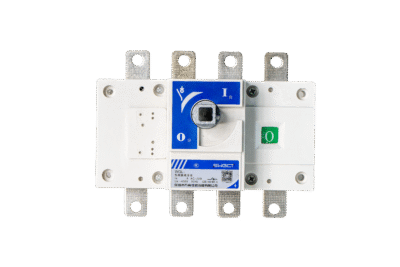 Surge protection device installed inside an industrial electrical distribution panel