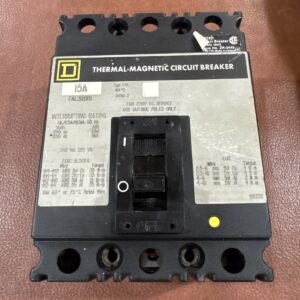 circuit breaker electrical safety device installed in industrial panel